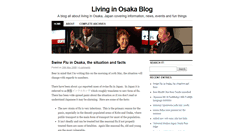 Desktop Screenshot of livinginosaka.net